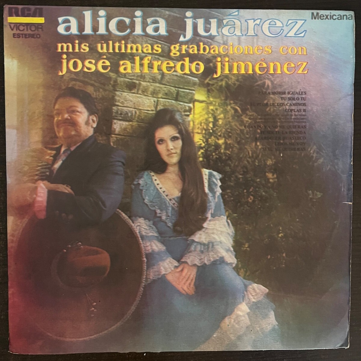ALICIA JUÁREZ CON JOSE ALFREDO JIMÉNEZ - MIS ULTIMAS CANCIONES