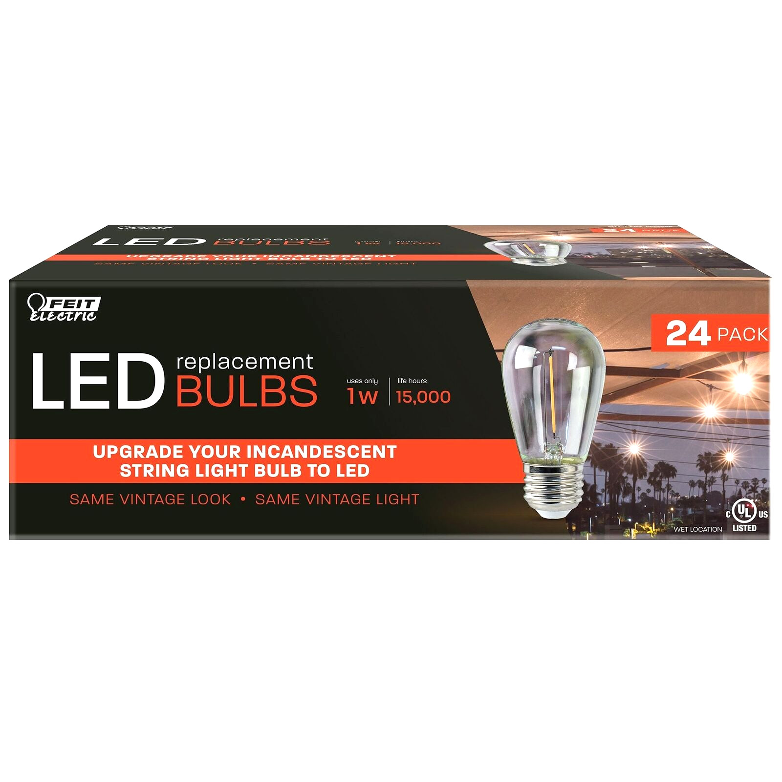 For Outdoor String Lights Led Light S14 822 Pc ~