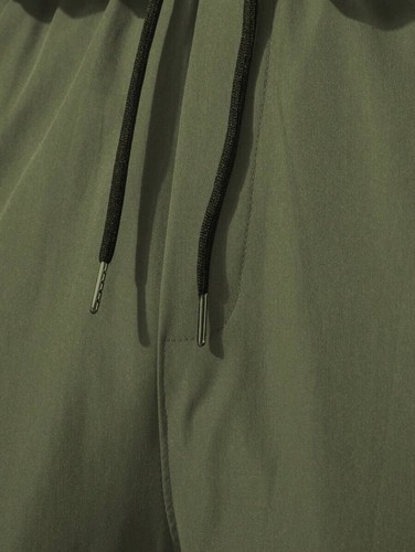 Pantalones cargo casual y holgados forrados para invierno de hombre - Picture 2 of 7
