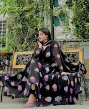Indian Designer Century Readymade Gown Dress 3 Piece Kameez