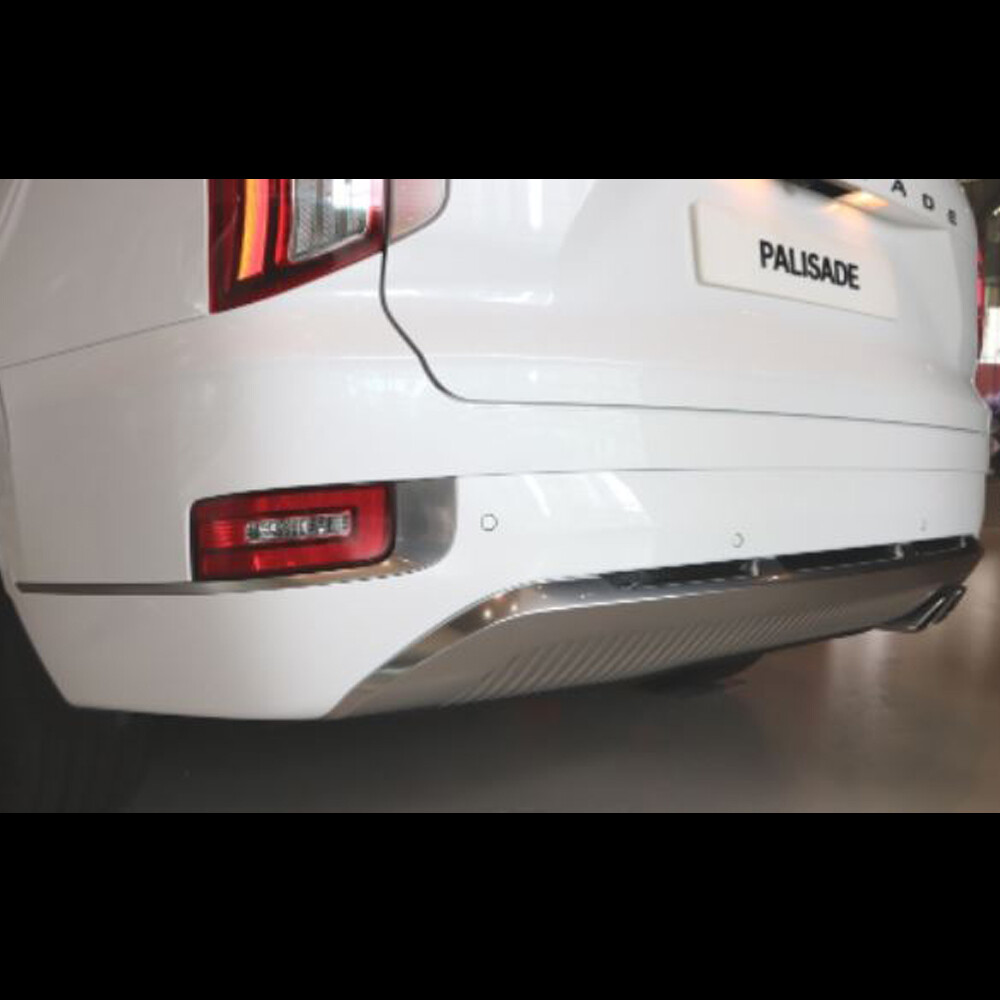 GENUINE PARTS CHROME REAR SKID PLATE FOR HYUNDAI PALISADE CALLIGRAPHY