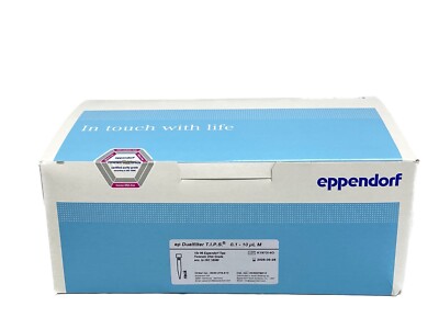 (960) EPPENDORF 10uL epT.I.P.S. Dualfilter Forensic DNA Grade Pipet Tips 10x96
