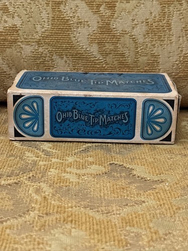 Vintage 1970's Ohio Blue Tip Match Box Hunt-Wesson Foods Wadsworth, Ohio - Picture 5 of 9