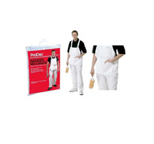 Painters Bib and Brace Overalls ProDec 100% Cotton Drill Large Fits 40-42" Waist