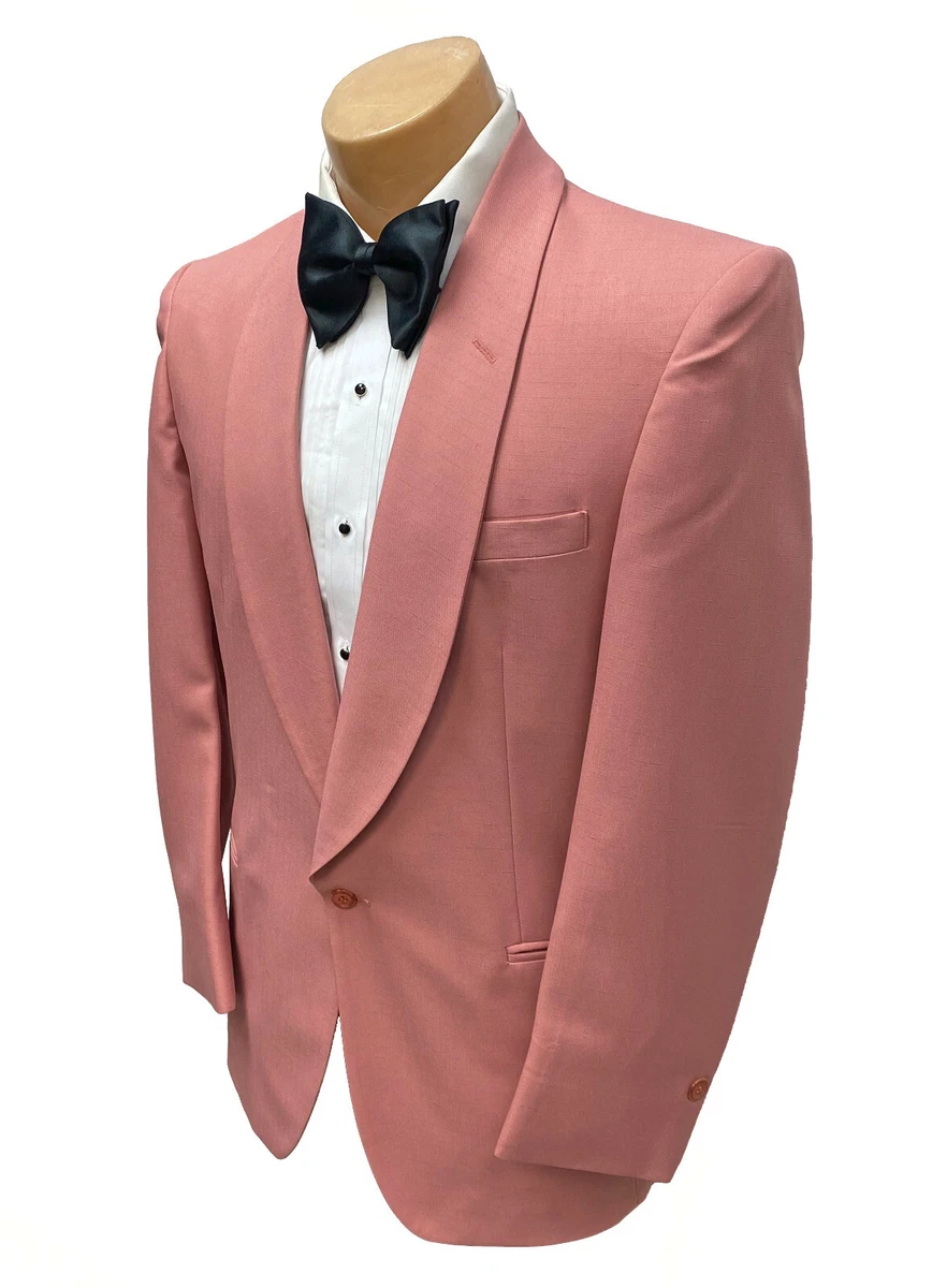 Peach suit cheap jacket mens