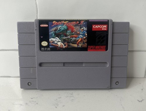 Street Fighter II 2 (Super Nintendo SNES, 1992) solo cartuccia TESTATA! - Foto 2 di 9