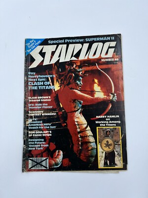 Starlog Magazine #46 May 1981 - Clash of the Titans Preview Of Superman II 