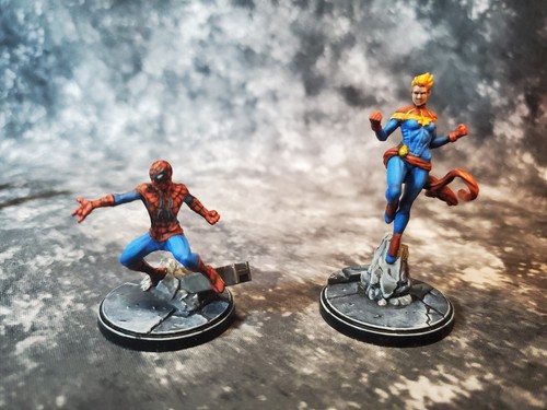 Protocollo di Crisi Marvel Nucleo Dipinto V1 Eroi Spider Man Capitan America ecc - Foto 5 di 6