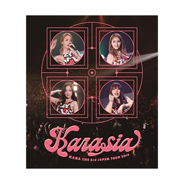 KARA THE 3rd JAPAN TOUR 2014 KARASIA Blu-ray UMXK-9011 Official Collectible