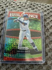 2020 Panini Prizm Brilliance Red Mojo #B-5 Javier Baez Chicago Cubs /149🔥📈⚾️