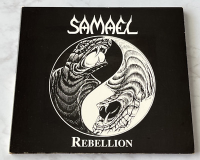 Samael Rebellion CD/EP Digipak 1995 Century Media 7799-2 Static Journey RARE!