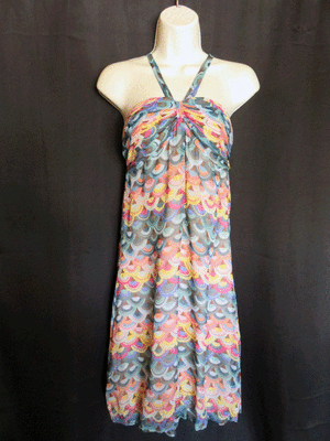 tibi sheer dress Tibi