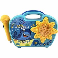 Frozen 2 Sing Along Boombox with Microphone, Built in Music, Flashing Lights, in