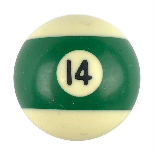 pool ball 14