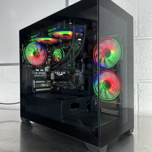 Fast Gaming PC Liquid Cooler i7 1TB SSD 32 GB DDR4 RTX 4060ti Wifi - Picture 5 of 7