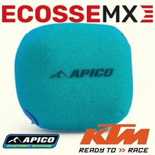 KTM SX125 APICO PRE-OILED AIR FILTER 2016-2022 DUAL STAGE AIR FILTER