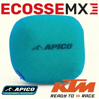 KTM EXC250TPi APICO PRE-OILED AIR FILTER 2017-2023 DUAL STAGE AIR FILTER