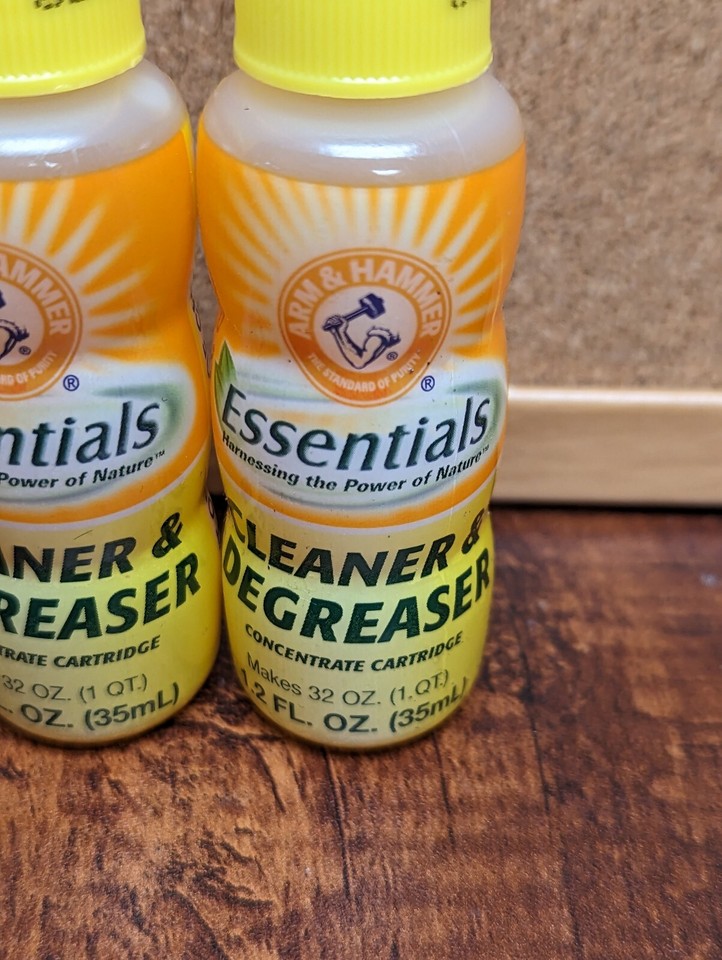 2 Arm & Hammer Essentials Cleaner & Degreaser Refill Concentrate ...