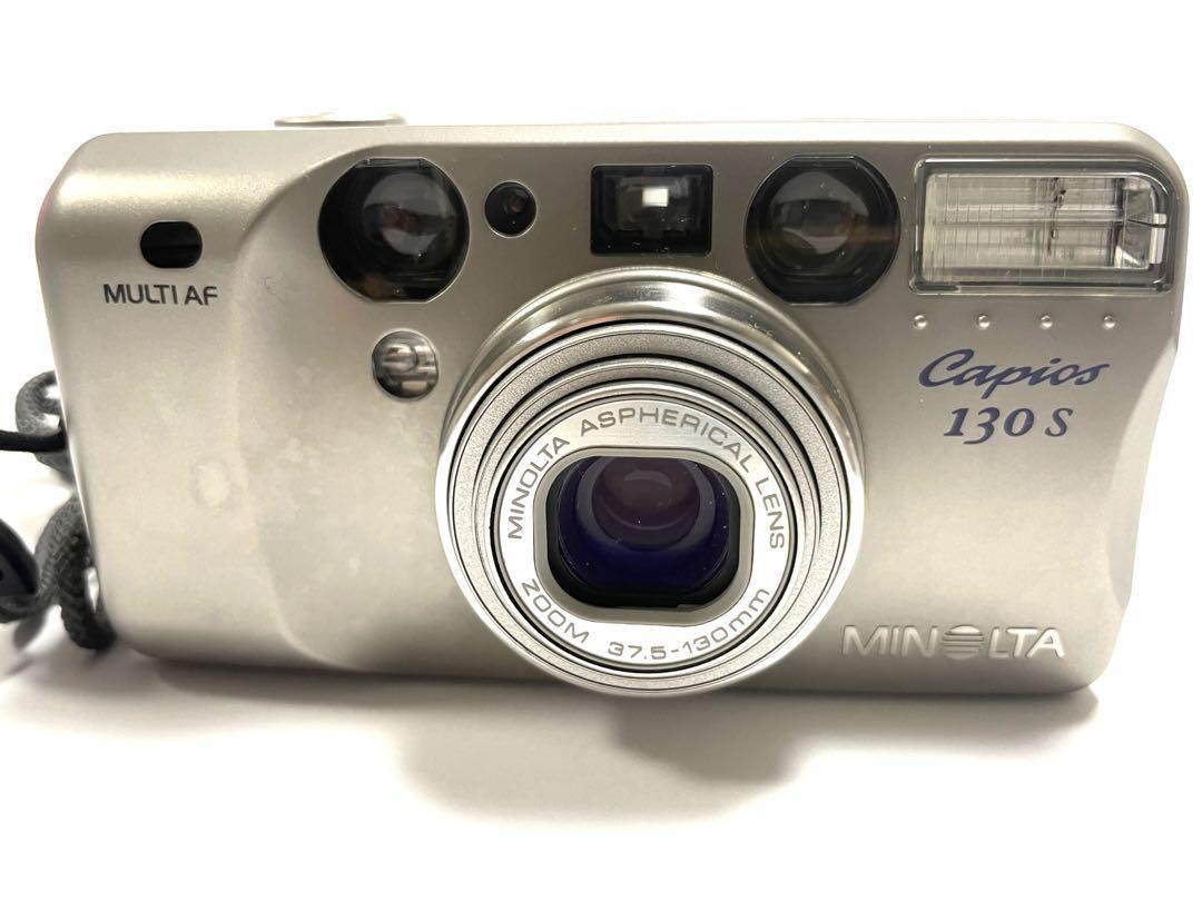 MINOLTA コンパクトフィルムカメラ Capios 130S ミノルタ カピオス130s (MINOLTA Capios 130s) | Camera Museum