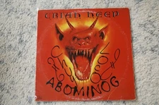 Uriah Heep, Abominog, Mercury SRM-1-4067, VG cover, play graded VG- LP