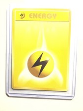 Lightning (Yellow) Energy - Japanese Base Set - Pokemon Card - Energy - NM