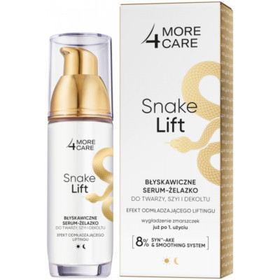 MORE 4 CARE SNAKE LIFT INSTANT SMOOTHING SERUM