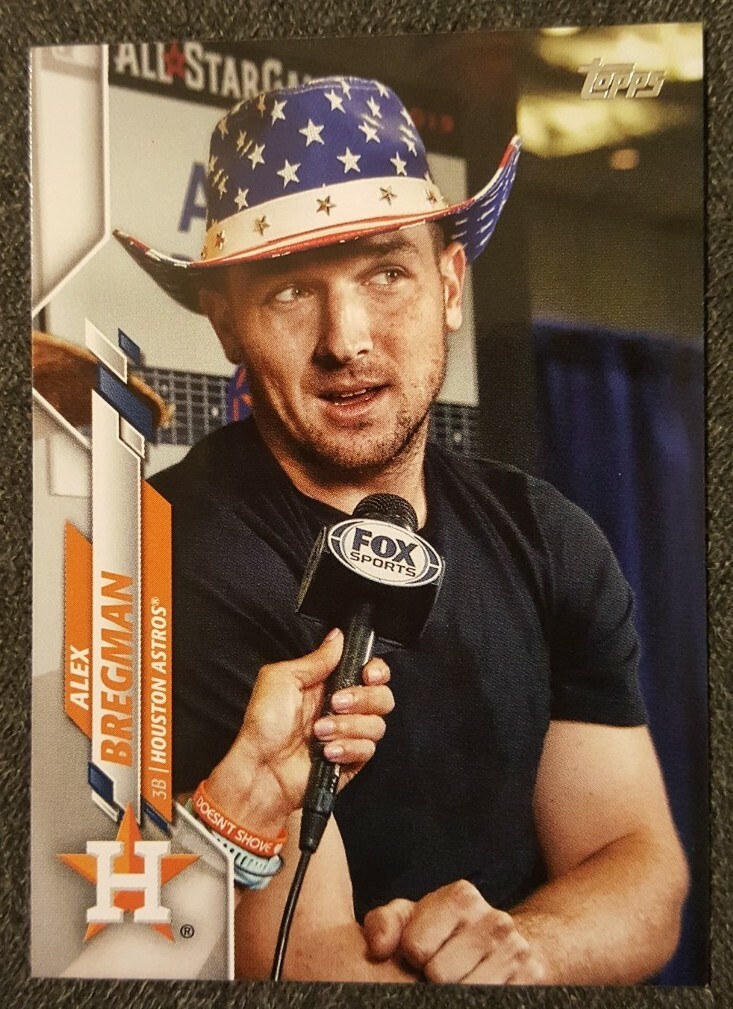 2020 TOPPS UPDATE SERIES ALEX BREGMAN SP SHORT PRINT PHOTO VARIATION*#U-64*NRMT*