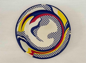 Roy Lichtenstein アートプレート 1969 Famous Multiple #6 Roy Lichtenstein, Paper Plate, 1969