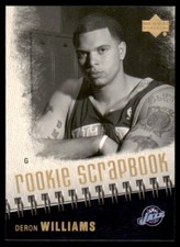 2005-06 Upper Deck Rookie Scrapbook Deron Williams #RS10