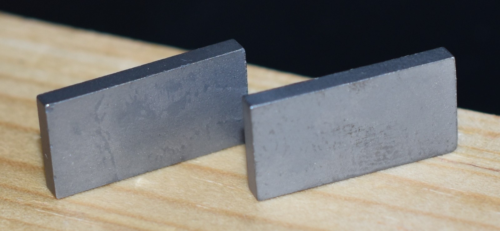 Weights  6 Pcs. = 2.1 Oz =  60 Gr Stick On Tungsten Plates