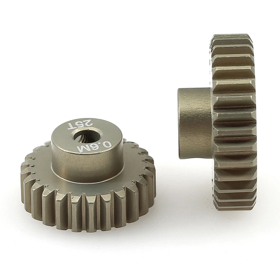 7075 Aluminum Alloy Motor Gear Pinion 0.6M 13-33T for 1/10 RC Crawler Car Model - Image 3 of 4
