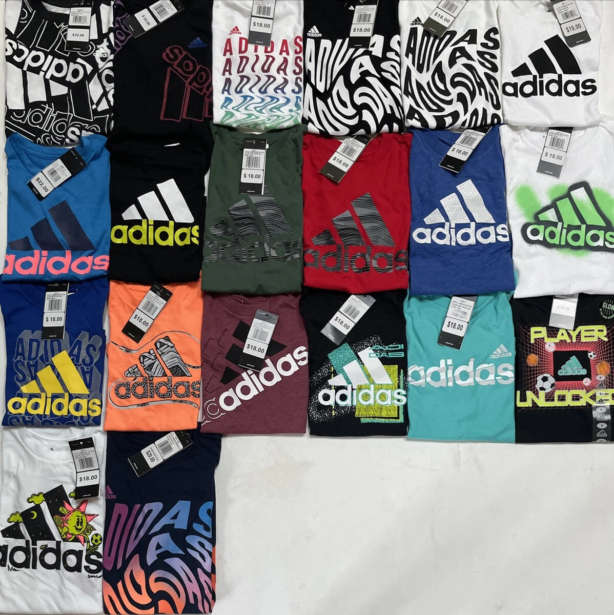 Boys adidas deals shirts