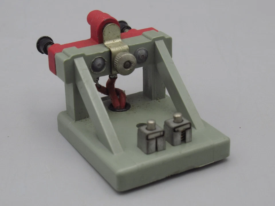 Heurtoir avec éclairage et tampons à ressort - HOrnby Dublo - Photo 2/3