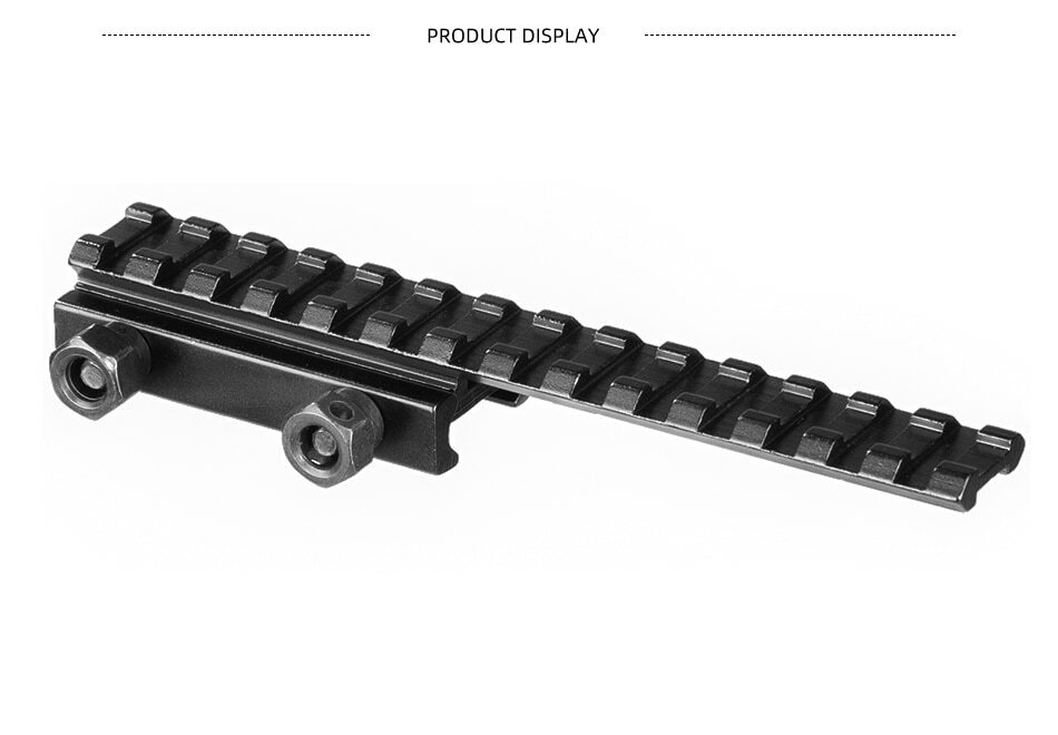 20mm Picatinny Weaver Rail Scope Extension Riser Base Mount Adapter Converter