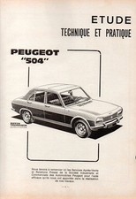 Revue technique Peugeot 504