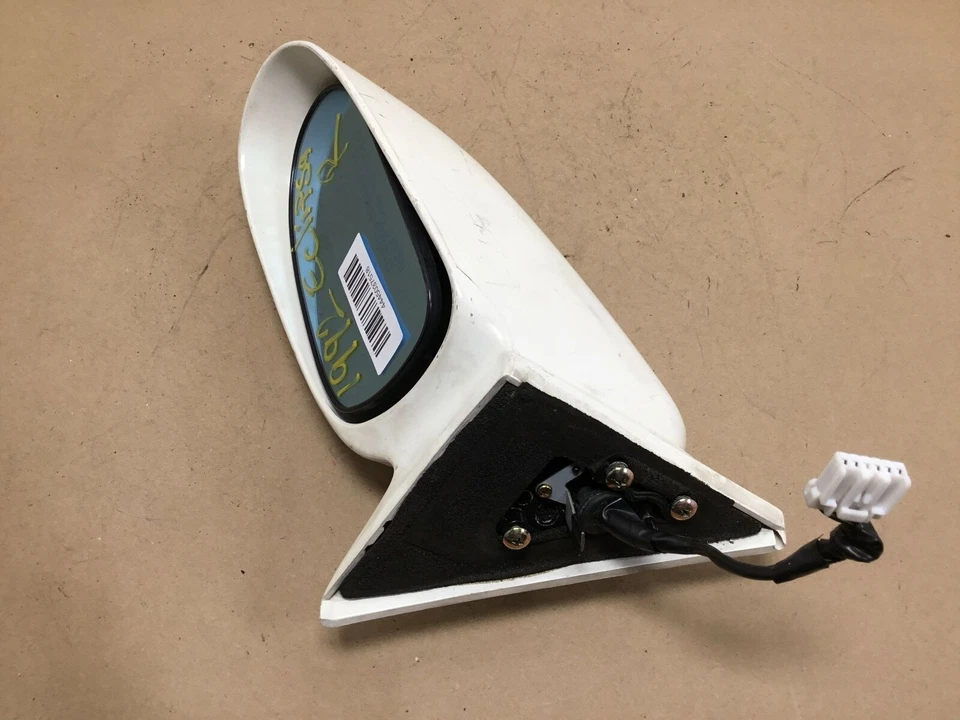 1990 1994 年三菱 ECLIPSE 右乘客侧视图镜面折叠白色原始设备制造商 + — 第 2/4 张图片