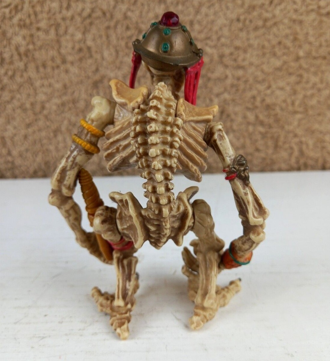 Figurine Skeleton Warriors Dagger – Playmates 1994 – Boîte Abîmée