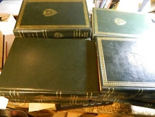 *The Harvard Classics 22 Book Set 1969 Deluxe Registered Edition Green Gold