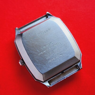 SEIKO QT ヴィンテージ 4N1108 0822-5010 稼働品 Seiko Quartz QT Rare Snowflake Dial & Case Design 0822-5010