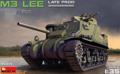 MINIART 35214 1/35 Scale M3 Lee Late Production Model Kit