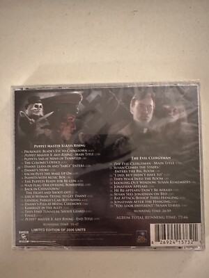 サントラCD 「パペット・マスターX:AXIS RISING/他」2000限定 Limited To 2000 Units Puppet Master Axis Rising Soundtrack/The