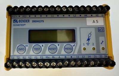 Bender  IRDH275 Isometer  / Isolationsüberwachungsgerät IRDH275B-427