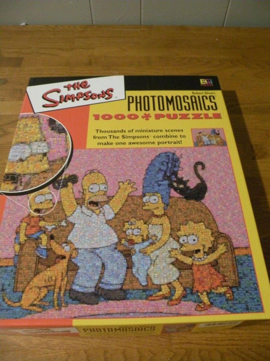 The Simpsons Photomosaics 1000ピース The Simpsons Homer Simpson