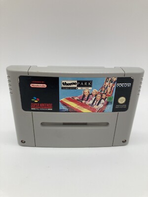 Theme Park Super Nintendo SNES nur Spielmodul