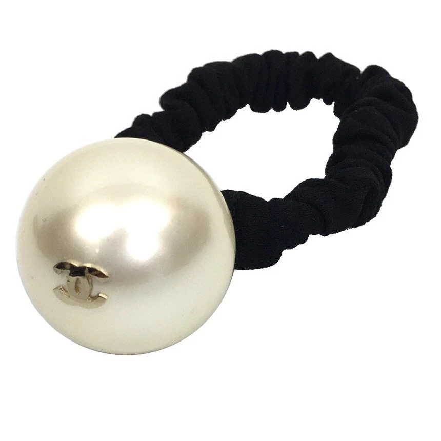 Elastic Chanel Pearl Jewelry Cream ref127397 Joli Closet #47 Elastic Chanel Pearl Jewelry Cream ref127397 Joli Closet