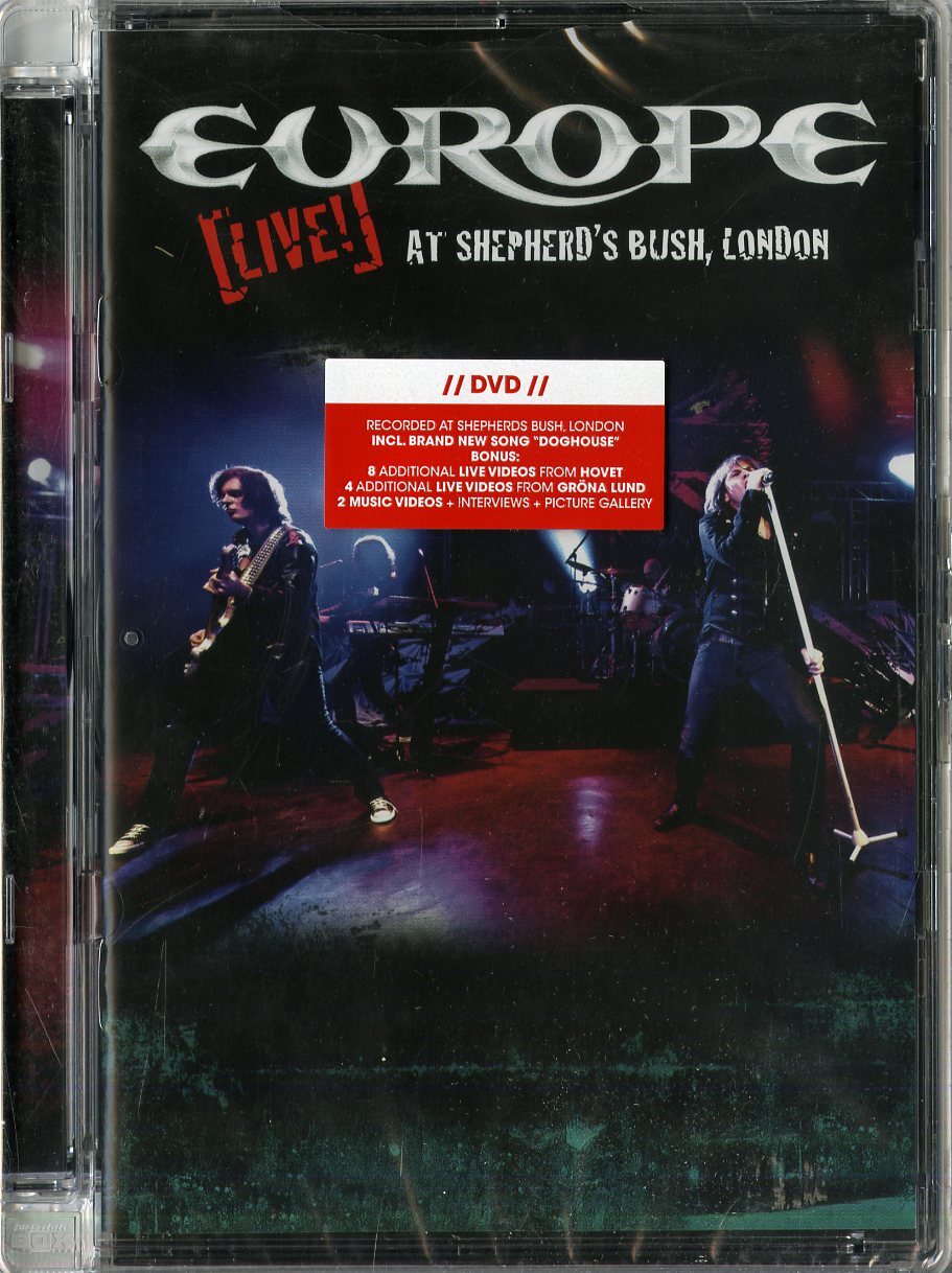 Europe - Live! At Shepherd's Bush,london-dvd - Dvd