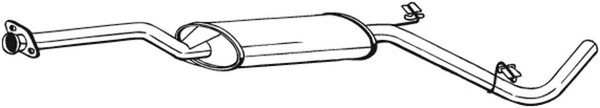 MittelschalldäMpfer Bosal 282-651 FüR 781 6U5 Favorit Skoda Felicia 6U1 2 1 Pick-image