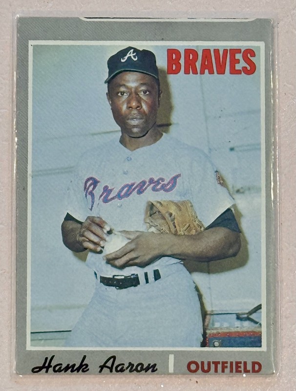 1970 Topps - Hank Aaron #500