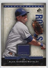 2008 SP Legendary Cuts Destination Stardom Memorabilia Alex Gordon #DS-AG he0