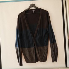 Black Blue Gray Gap Cardigan Size M